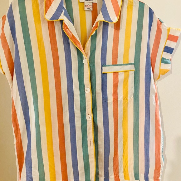Madewell pajama shirt XS - Picture 3 of 6